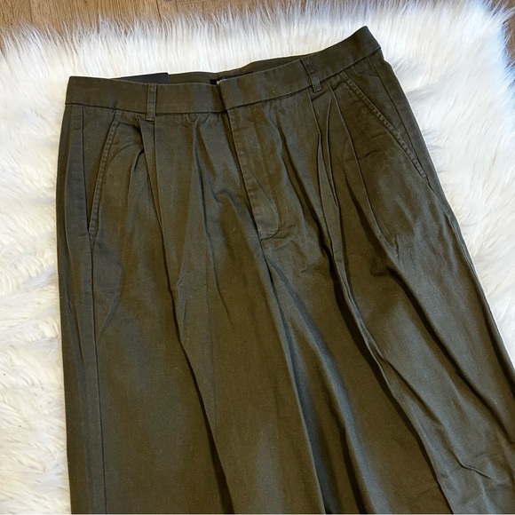 New Banana Republic Green Flare Pants Size 8 - Picture 7 of 10